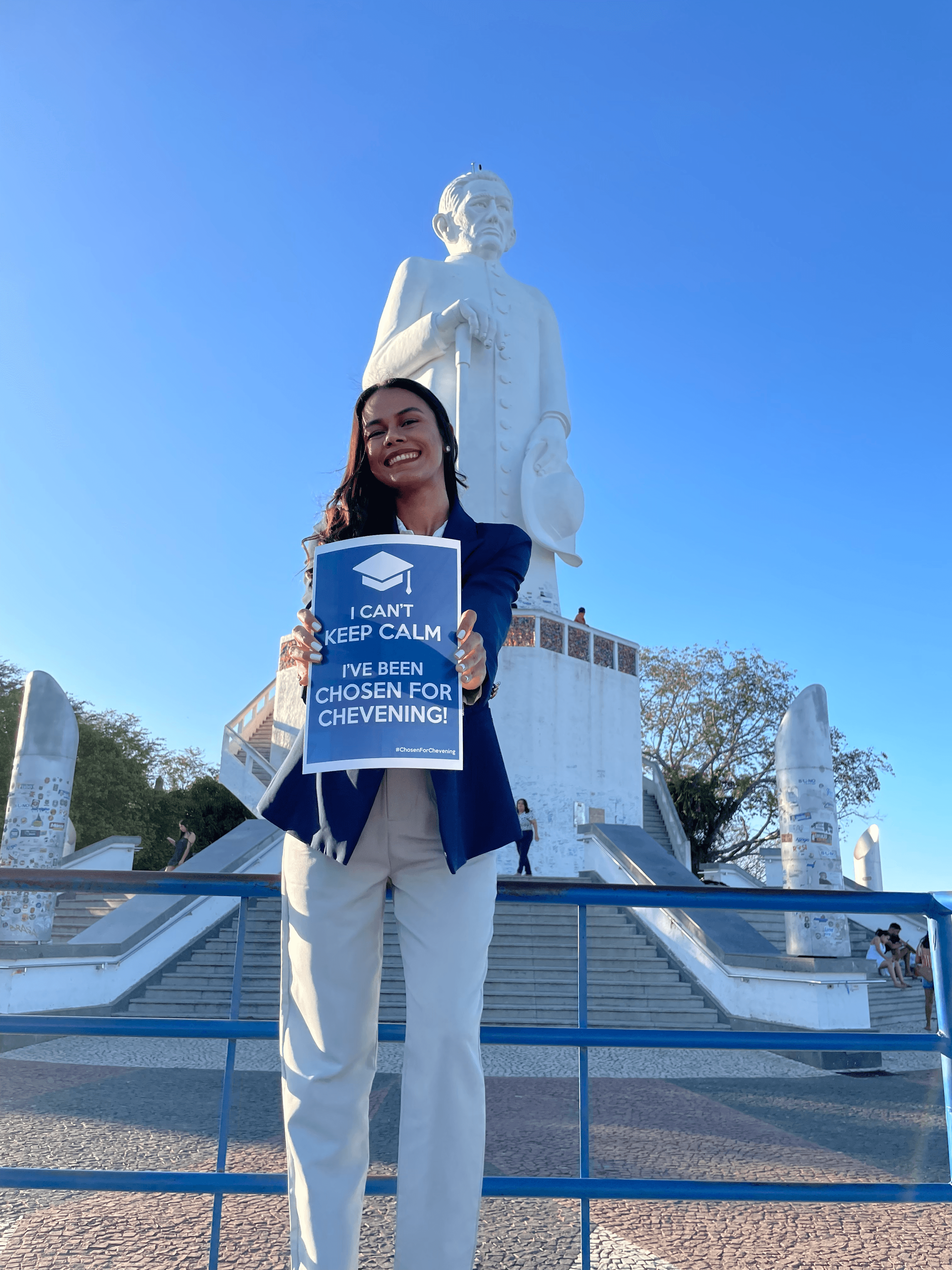 Egressa de Direito foi selecionada para o programa de bolsas Chevening e fará mestrado no Reino Unido