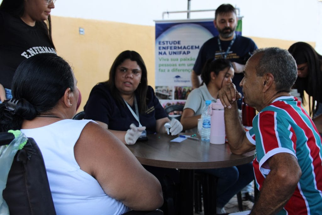 UniFAP participa de ação de combate ao AVC em parceria com o Hospital Regional do Cariri