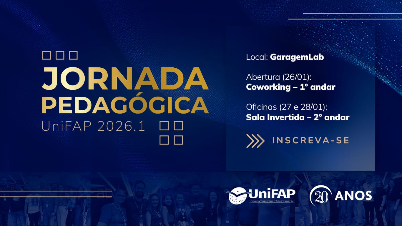 UniFAP abre inscri&ccedil;&otilde;es para a Jornada Pedag&oacute;gica 2026.1