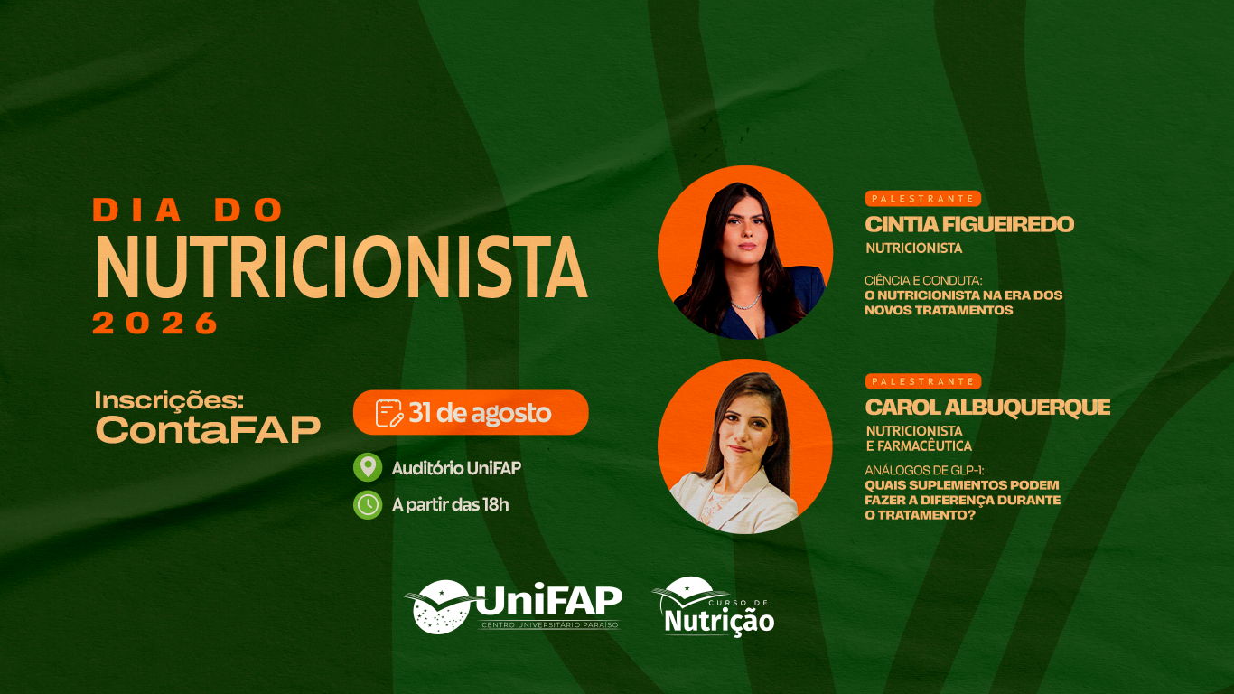 UniFAP promove programa&ccedil;&atilde;o especial em celebra&ccedil;&atilde;o ao Dia do Nutricionista&nbsp;